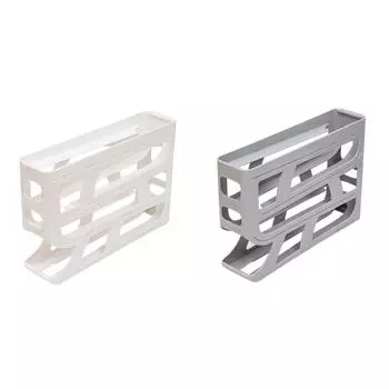 MY# 4-х уровневая полка для яиц на колесах, большая вместимость, стойка для хранения в холодильнике (Ничуть