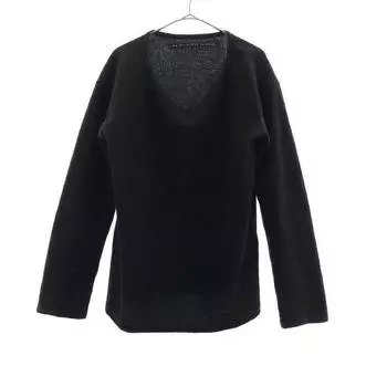 my beautiful land let made in Japan Long sleeve sweater 1 black knit Men s Used