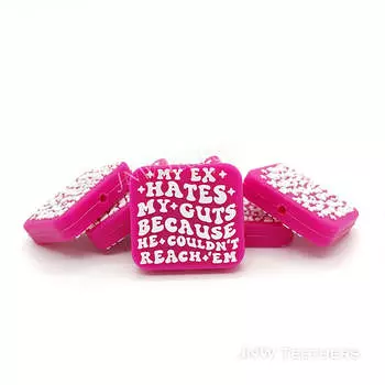 My Ex Hates My Guts Because He Couldn t Reach Em Silicone Focal Beads Pack 10