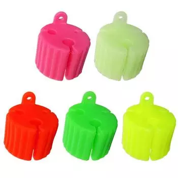 MY# Крепление для удочки, водонепроницаемая фиксирующая обмотка для удочки, предотвращающая столкновения, для мини-рыбалки Green