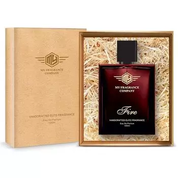 My Fragrance Company Fire Handcrafted Elite Fragrance EDP духи для мужчин - 100 мл | Подарок мужу, парню 100 ml