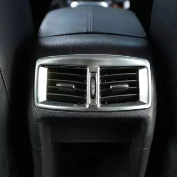 My Good Car ABS Хромированный внутренний подлокотник, задняя вентиляционная крышка, накладка, наклейки для автомобиля Peugeot 3008 2013-2018 серебряный