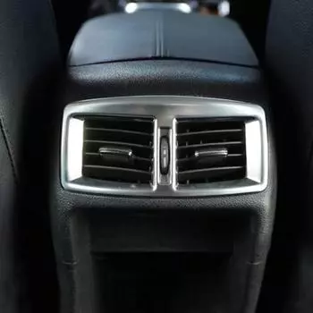My Good Car ABS Хромированный внутренний подлокотник, задняя вентиляционная крышка, накладка, наклейки для Peugeot 3008 2013-2018, автомобильные аксессуары серебряный
