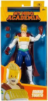 MY HERO ACADEMIA McFARLANE TOYS 7-дюймовая фигурка Lemillion MY HERO ACADEMIA McFARLANE TOYS 7-дюймовая фигурка MIRIO TOGATA McFarlane Heroaka жёлтый