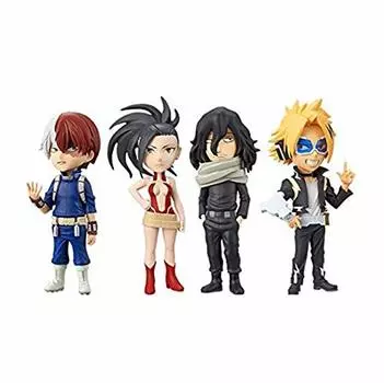 My Hero Academia World Collectible Figure vol.2 Набор из 4 фигурок [Тодороки/Ёёродзу/Айзава/Каминари]