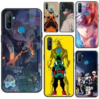 Чехол My Hero Boku Academia MHA для OPPO Realme 8 Pro 8i 9i GT Neo2 Master C21 для OnePlus 10 9 Pro Nord2 8T 9R Coque Realme GT(Neo)