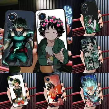 Чехол для телефона My Hero Boku no Hero Academia Deku для Huawei P20 P30 P40 Lite Pro P Smart 2019 Nova 9 5T для Honor 50 8X 9X 10i Mate 20 Lite