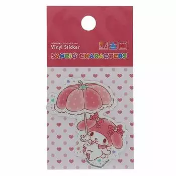 My Melody Mini Vinyl Sanrio [Вырубная наклейка] Наклейка/Зонт