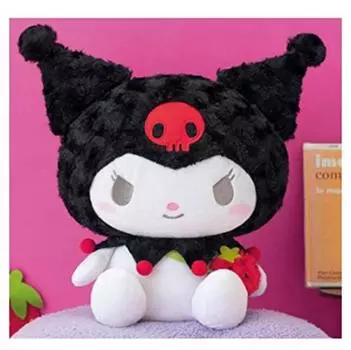 My Melody Strawberry Pochette BIG Plush Kuromi