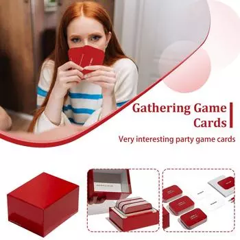 МЫ НЕ НА САМОМ ДЕЛЕ ЧУЖИЕ ЧЕЛОВЕКИ Карточная игра - 150 карточек для разговоров для взрослых, подростков, пар и незнакомцев - Веселая карточная игра для семейного вечера One Size