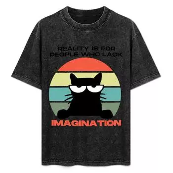 My Neighbour Retro Anime Cat Quote T-Shirt animal prinfor Boys blacks men graphic t shirts S