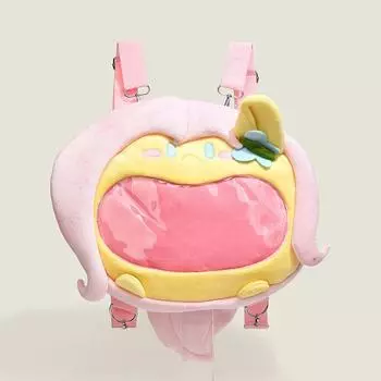 My Pony Little Fluttershy Plush Backpack With Large Capacity For Girls Casual