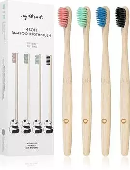 My White Secret Bamboo Toothbrush bamboo toothbrush TU прозрачный