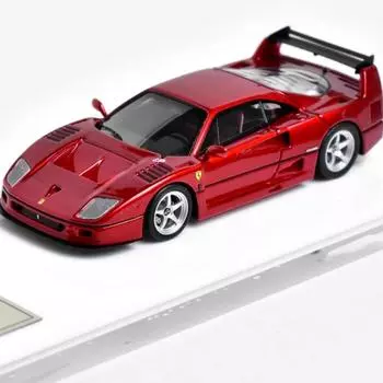 Mybrickhouse DMH 1:64 Red 1995 F40 GTE Super Racing Sports Model Diecast Resin Car
