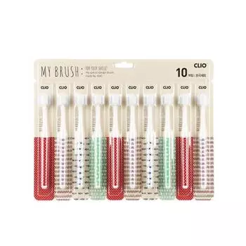 Mybrush toothbrush ultrafine bristles 10 packs