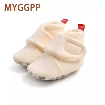 MYGGPP Хлопковая обувь с мягкой подошвой Детская обувь Детская обувь Осенняя обувь Обувь для малышей 11cm белый