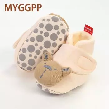 MYGGPP осенне-зимняя обувь с мягкой подошвой для малышей с героями мультфильмов, детская обувь, детская обувь, хлопковая обувь, носки, бахилы 13cm