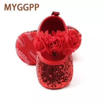 MYGGPP Яркая розовая детская обувь Туфли принцессы Туфли для малышей Модель с тканевой подошвой с мягкой подошвой 11cm белый