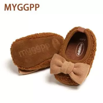 MYGGPP зимняя теплая обувь, хлопковая обувь, детская обувь для детей от 0 до 1 года, зимняя обувь для малышей, мужская и женская обувь для малышей 11cm белый