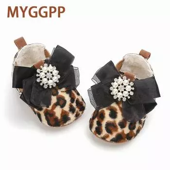 MYGGPP/зимняя женская хлопковая обувь с мягкой подкладкой, теплая обувь, детская обувь с мягкой подошвой, обувь для малышей 0–1 года 11cm чёрный