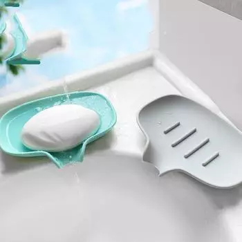 Мыльница без перфорации, самоклеящаяся полка, мыльница, креативная силиконовая мыльница для кухни белый