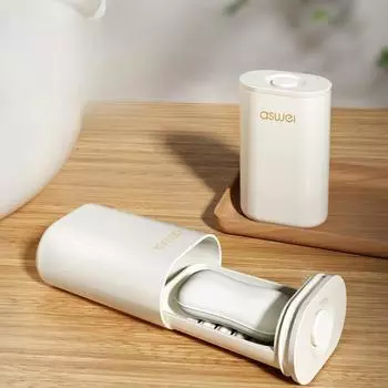 Мыльница для путешествий с герметичной крышкой и сливом, переносная маленькая мыльница, мыльница для путешествий кремовый