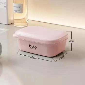 Мыльница для ванной с крышкой, домашняя пластиковая мыльница, которая сохраняет мыло сухим, мыльницы, переносная мыльница для душа, маленькая мыльница
