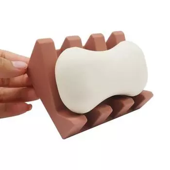 Мыльница Easy Clean Самоосушающаяся силиконовая Удобная Быстросливная Мыльница Туалетные Принадлежности темно-синий