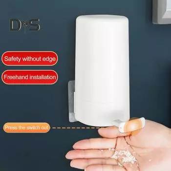 Мыльница из 3 предметов с отделением для осушителя и функцией измельчения, настенная мыльница, дренажная, без сверления, водонепроницаемая емкость для мыла, 3 уровня 3pcs