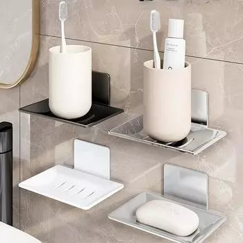 Мыльница из алюминиевого сплава для ванной комнаты, настенный держатель для губки и мыла, органайзер, аксессуары, кухонный держатель для мыла