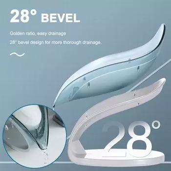 Мыльница Мыльница со сливом Мыльница с водой Держатель для слива Портативная кухонная ванная принадлежности Новейший держатель для мыла Контейнер серый