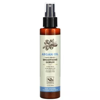 Мыльница, разглаживающая сыворотка, против пушистости, аргановое масло, 147 мл (5 жидких унций)