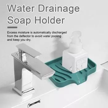 Мыльница с суперприсоской, легко моется, устойчива к деформации, не пробивает, быстро сохнет, самоосушается серый