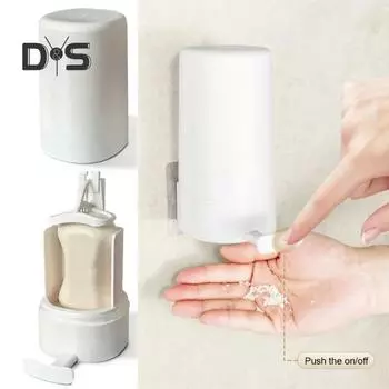 Мыльница с водонепроницаемой крышкой, простая в установке, компактный, портативный, регулируемый дозатор мыла, ручная бритва для мыла в ванной 1pc