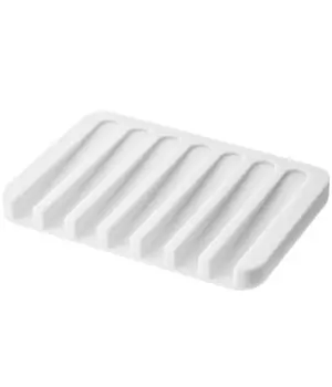 Мыльница Yamazaki Jitsugyo Flow White 7395 белый