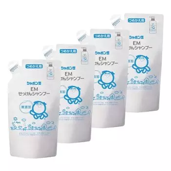 Мыльный пузырь Мыльный пузырь ЭМ шампунь 420 мл сменный блок x 4 комплекта