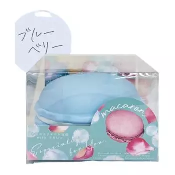 Мыло Цветок Добавка для Ванны Макарон Аромат для Ванны Черничный Синий Подарок 815362 Q-FLA голубика