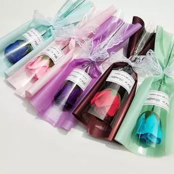 Мыло Цветок Дом Свадебные украшения День учителя День святого Валентина Ароматный подарок навсегда