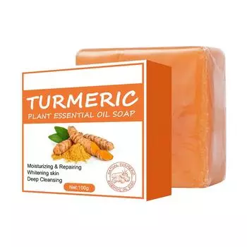 Мыло для лица и тела Мыло для ухода за кожей Очищающее мыло для лица жёлтый