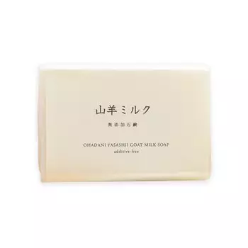 Мыло для лица очищающее козье молоко чувствительное сухое цельное мыло Marubishi [без добавок Honpo] мыло, мыло, 90 г, без добавок, кожа, кожа, лицо, тело, белый