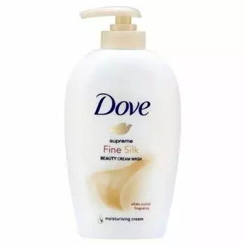 Мыло для рук Dove Fine Silk с дозатором 250 мл