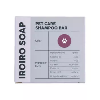 Мыло для собак Iroirosov, шампунь для ухода за домашними животными для свекровей, корейский шампунь для домашних животных