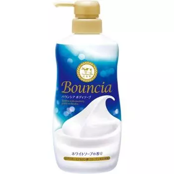 Bouncia Body Soap Белое мыло с ароматизатором 480 мл