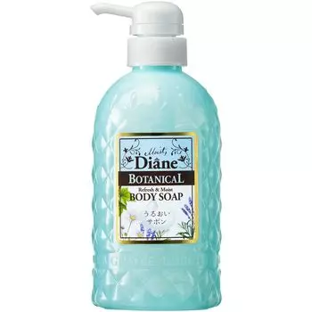 Мыло для тела Diane Botanical Sabon 500 мл очищает даже чувствительную кожу Diane Botanical Refresh Moist [с ароматом цитрусовых] [нежно очищает кожу] и
