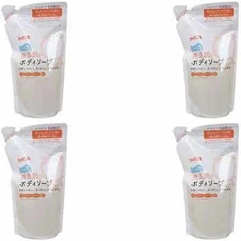 Мыло для тела, много наполнителя 470 мл [Оптовая закупка] пузыри, мыло без добавок, пена, [x4 шт.]