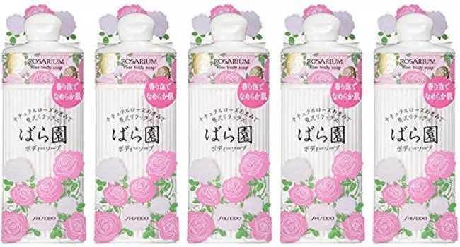 Мыло для тела Rose Garden Rose RX 300 мл x 5 шт. набор [Shiseido]