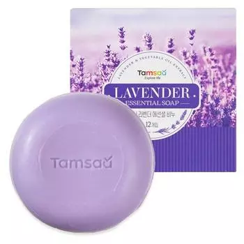 Мыло Exploration Lavender Essential, 90г, 12 видов корейской косметики