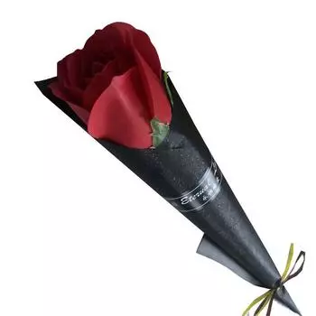 Мыло Искусственный Цветок Розы Вечный Одиночный Букет Дом Вечеринка Свадьба Подарок Декор Red-1Pcs