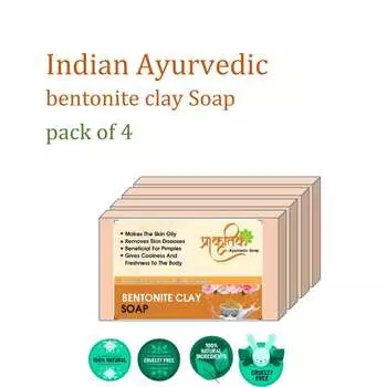 Мыло из бентонитовой глины для всей семьи 4 pis
