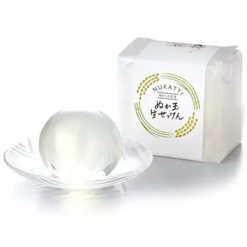 Мыло из рисовых отрубей Nukacchi Life, сделано в Японии (Без добавок/Увлажнение/Для чувствительной кожи) Унисекс Мужской (Мытье рук/всего тела/лица) Мыло из рисовых отрубей (10